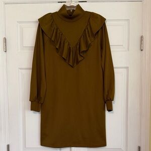 Elegant Who What Wear Ruffle Dress